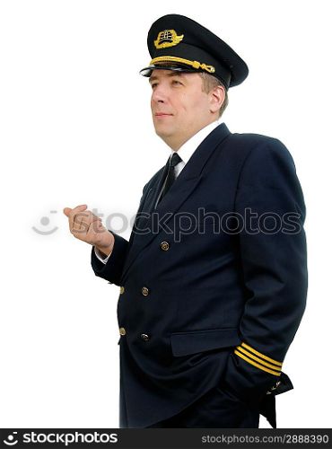 pilot in uniform