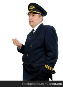pilot in uniform