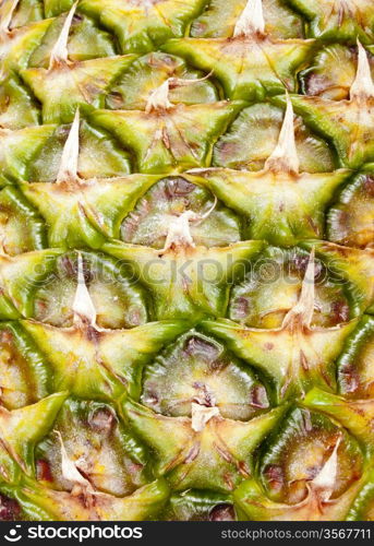 Pineapple closeup background