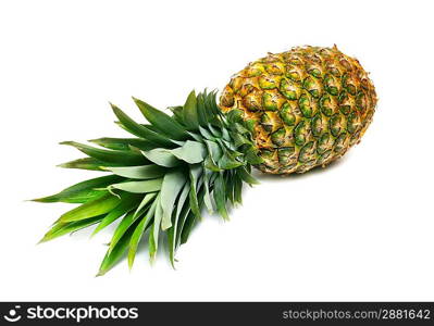 Pineapple isolated on white background