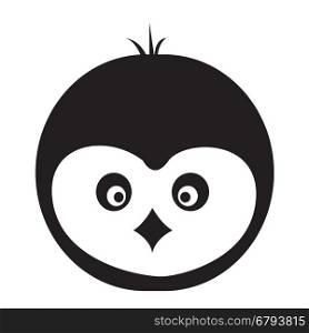 Pinguin icon illustration design