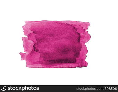 Pink abstract background in watercolor style