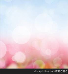 Pink and blue Festive background with light beams