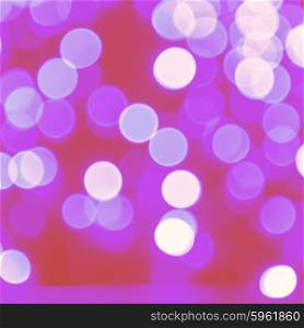 Pink and white abstract bubble lights can be used for background