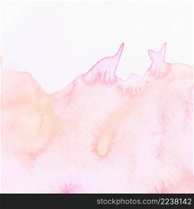 pink artistic watercolor wash texture isolated white backdrop
