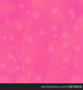 Pink Background. Pink Circle Background. Abstract Pink Blurred Pattern