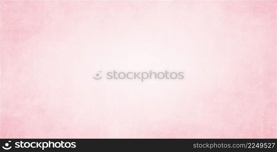 pink Background texture with soft pink center, Modern background paper horizontal with Unique design of paper, Soft natural style For aesthetic creative design