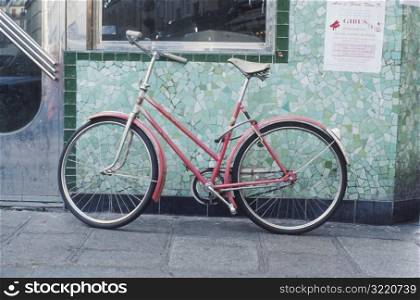Pink Bike at Storefront