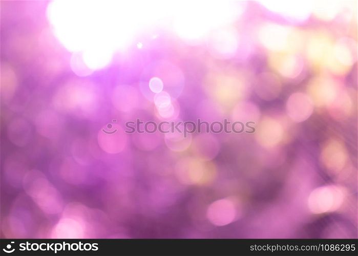 Pink bokeh background from nature