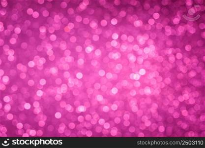 Pink bokeh lights background