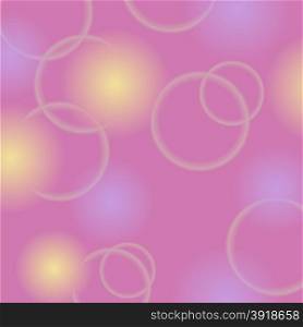 Pink Bubble Background. Pink Circle Texture for Your Design.. Pink Background