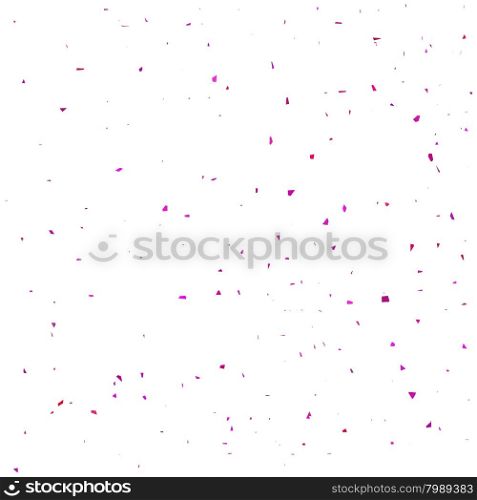 Pink Confetti Isolated on White Background. Confetti Background.. Pink Confetti Background.