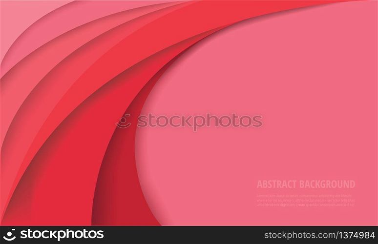 pink curve template background vector illustration EPS10