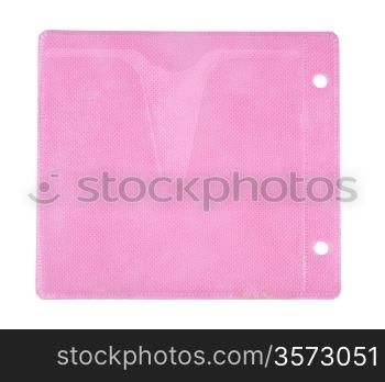 pink envelope for CD