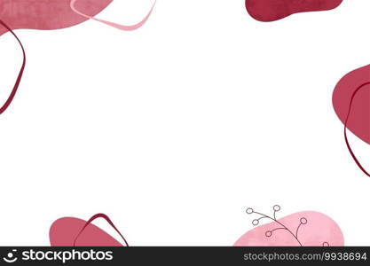 Pink floral decorative abstract spring flowers background.