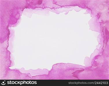 pink frame paints white sheet