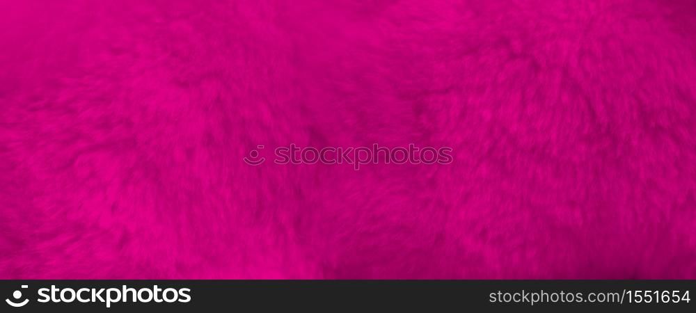 Pink fur background close up view. Banner wallpaper. Pink fur background close up view. Banner