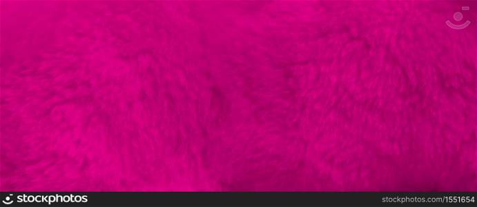 Pink fur background close up view. Banner wallpaper. Pink fur background close up view. Banner