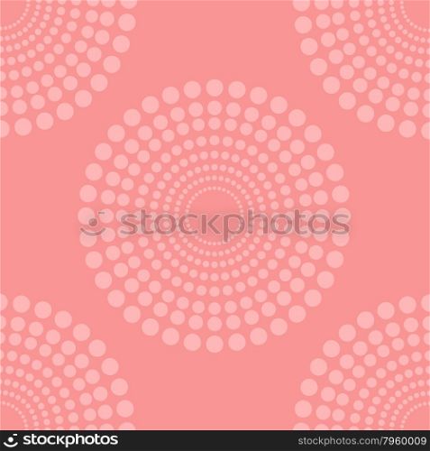 Pink Halftone Background. Pink Dotted Halftone Pattern. Pink Halftone Background