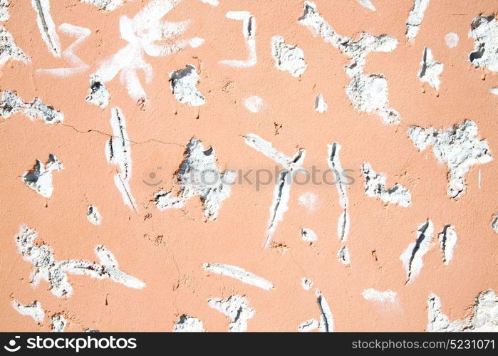 pink in texture wall and morocco africa abstract