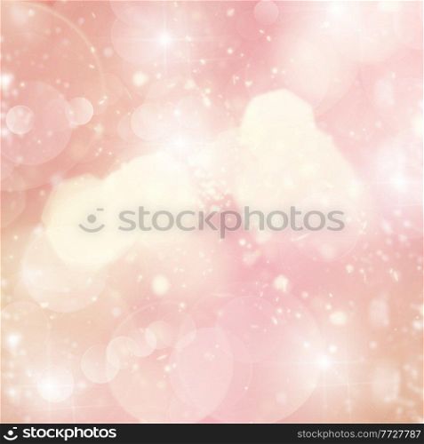 Pink lights Festive abstract   background with light beams. abstract garden background