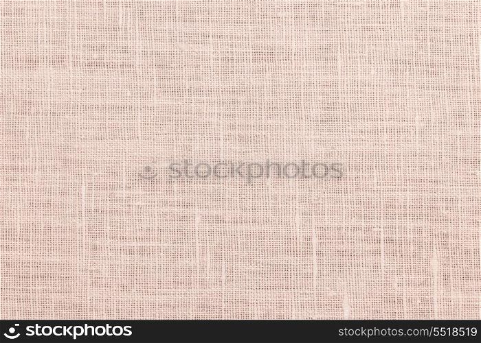Pink linen fabric background. Pink linen woven fabric background or texture