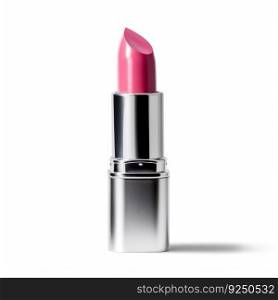 Pink lipstick. Illustration Generative AI 