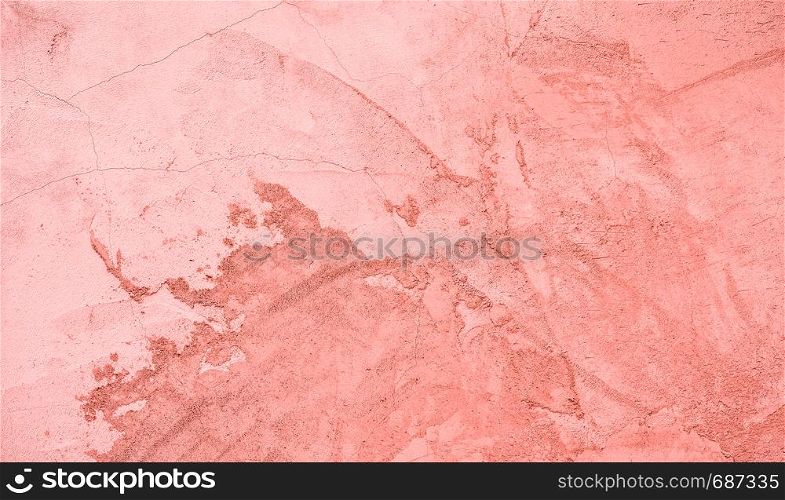 Pink or coral Textured Cement or concrete wall background. Deep focus. Mock up or template.. Textured Cement or concrete wall background. Deep focus. Mock up or template.