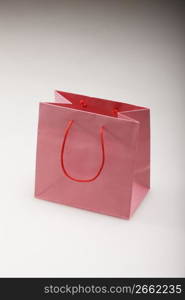 Pink paper bag