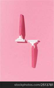 pink safe shaving razors sensitive skin