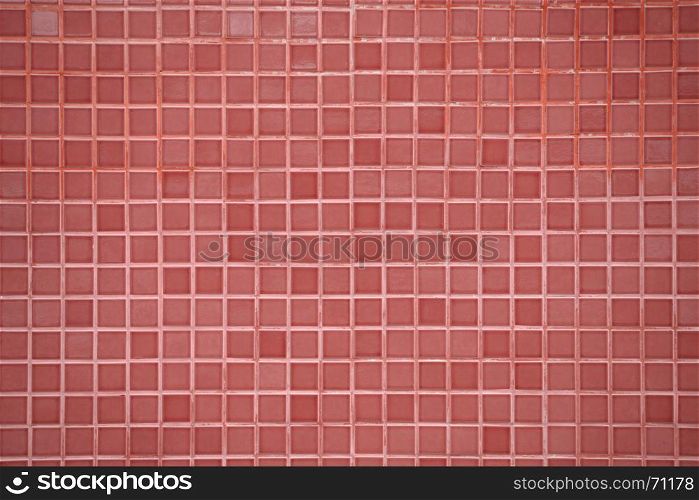 pink tile wall background