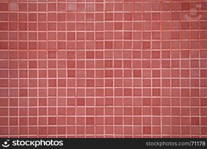 pink tile wall background