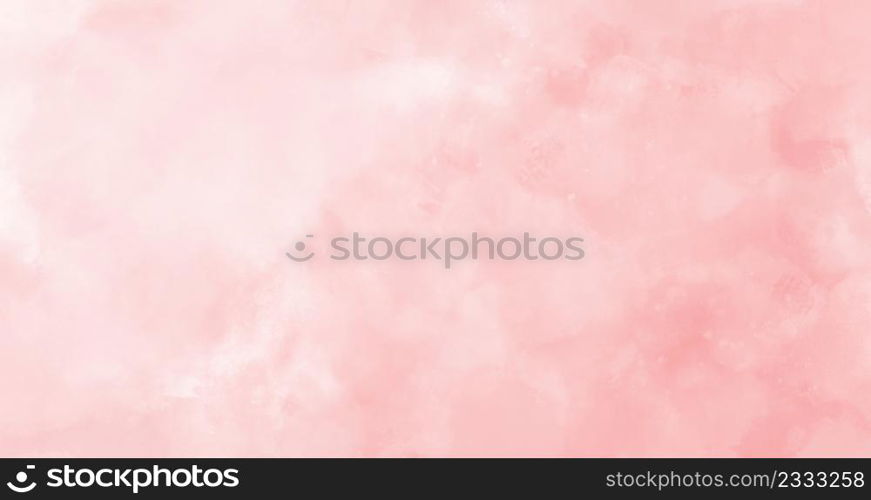 Pink watercolor abstract background texture