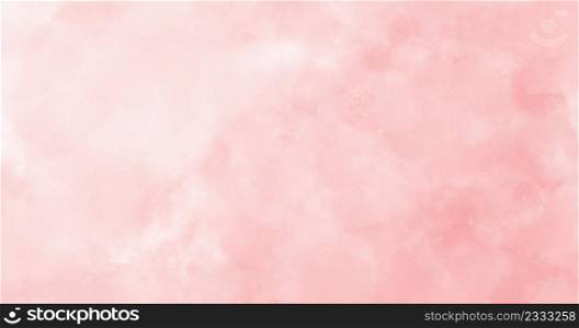 Pink watercolor abstract background texture