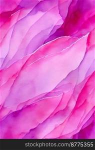 Pink watercolor background abstract design 3d illustrated