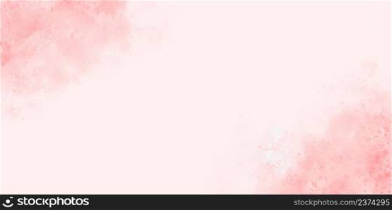 pink watercolor background abstract texture with color splash design