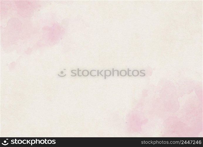 pink  watercolor background abstract texture with color splash design