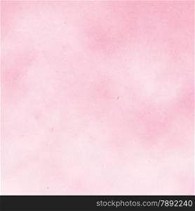 pink watercolor painted paper texture background.