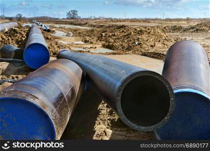 pipe, gas, industry, industrial, pipeline, energy, tube, technology, fuel, oil. gas pipe, pipeline construction, gas supply