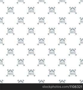 Pirate bone pattern vector seamless repeat for any web design. Pirate bone pattern vector seamless