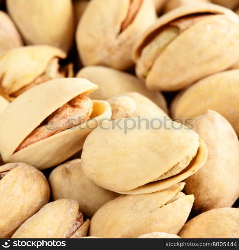 Pistachios macro, may be used as background