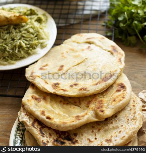 pita with rice traditional indian recipe