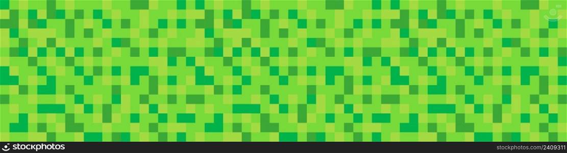 Pixel background. Abstract green background. 8-bit style. Video game. Vector. Pixel background. Abstract green background. 8-bit style. Video game. Vector illustration