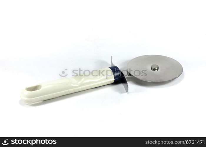 pizza cutter isolated on white background