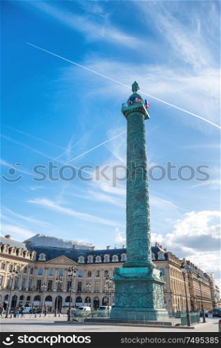 Place de la Concorde with obelisk in Paris, France