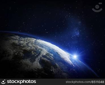 Planet Earth from space. Planet Earth from space. Elements of this image furnished by NASA. Planet Earth from space