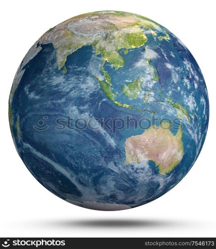 Planet Earth geography. Elements of this image furnished by NASA. 3d rendering. Planet Earth geography. 3d rendering