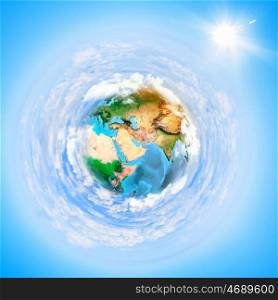 Planet Earth. Image of planet Earth planet. Save our planet. Elements of this image are furnished by NASA