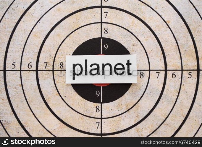 Planet target