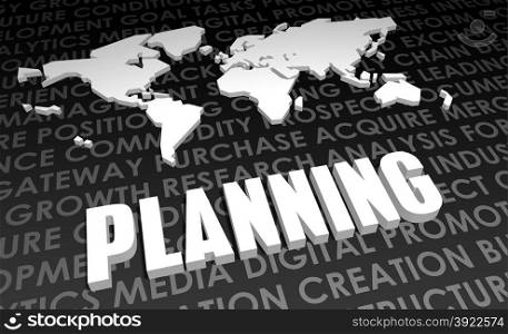 Planning Industry Global Standard on 3D Map